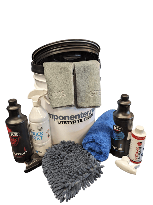Main Image Medium car wash bundle w/bucket - exterior