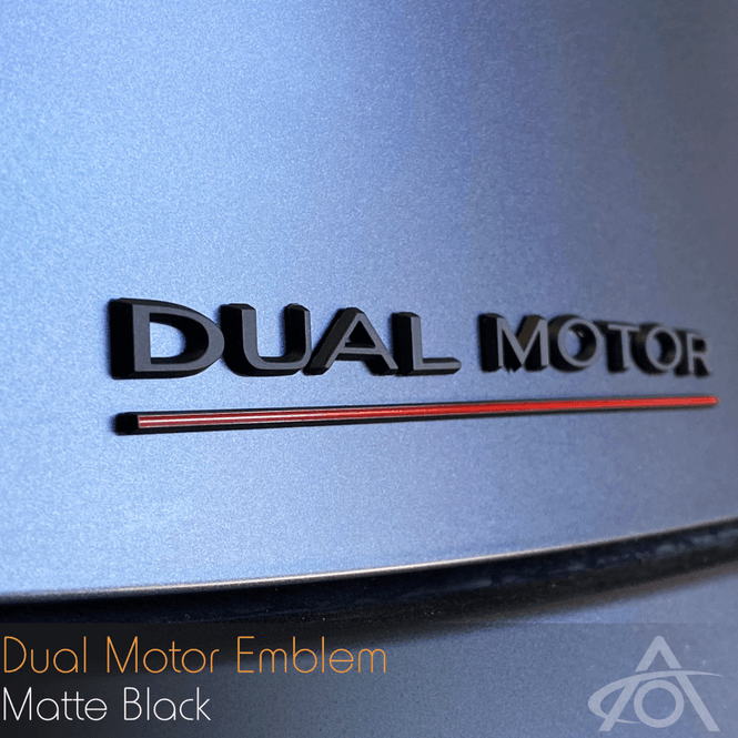 Hovedbilde Dual Motor emblem til Tesla