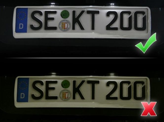 Hovedbilde LED skiltlys-pakke VW Touareg 7P