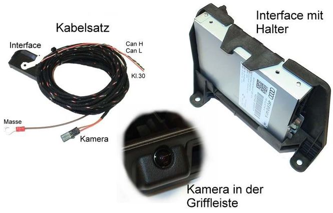 Hovedbilde Ryggekamera Audi A4 8K m/ MMI 3G