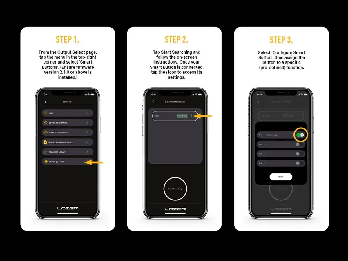 Lazer Canny Smart Button