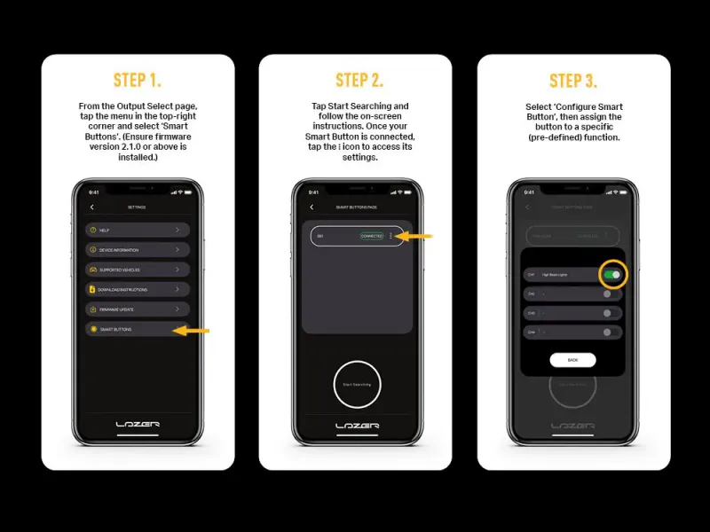 Lazer Canny Smart Button