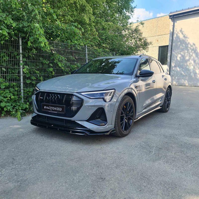 Fremre splitter / spoiler - Audi e-tron S-Line - Maxton Design