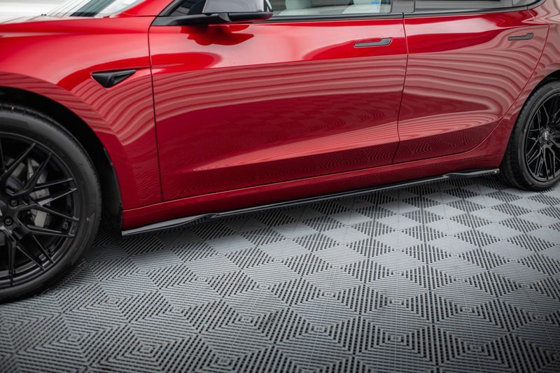 Sideskjørt V.2 - Tesla Model 3 - Maxton Design