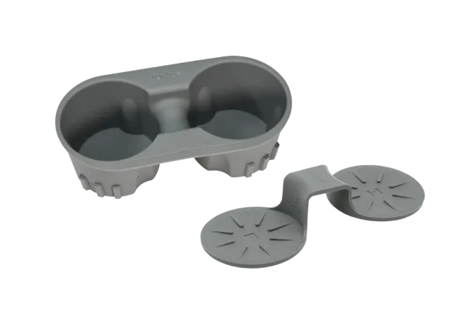 Main Image Jowua Cup holder kit front and rear - Tesla Model 3 & Y