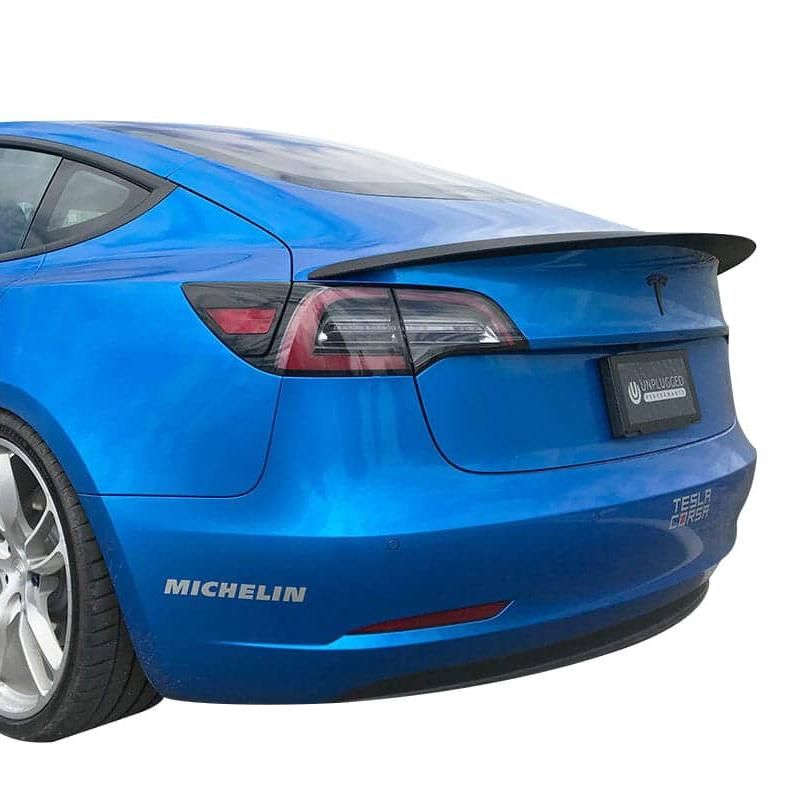 Tesla Model 3 aerodynamic spoiler - Unplugged Performance