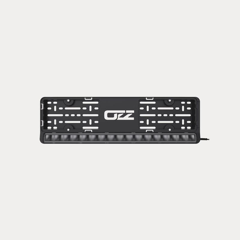 OZZ LP1 Sort Ledbar integrert i skiltholder