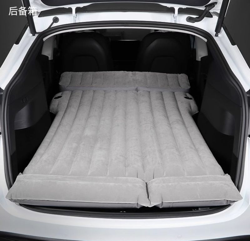 Oppblåsbar madrass til Tesla Model S / X / 3 / Y - med 12V pumpe