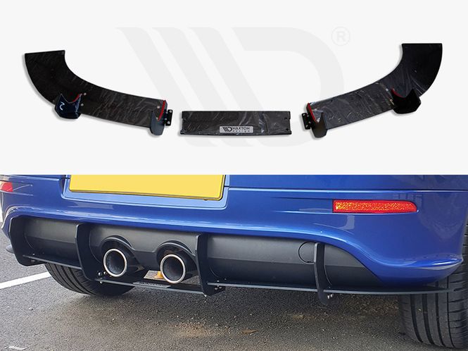 Main Image Bakre diffuser / splitter VW Golf 5 R32