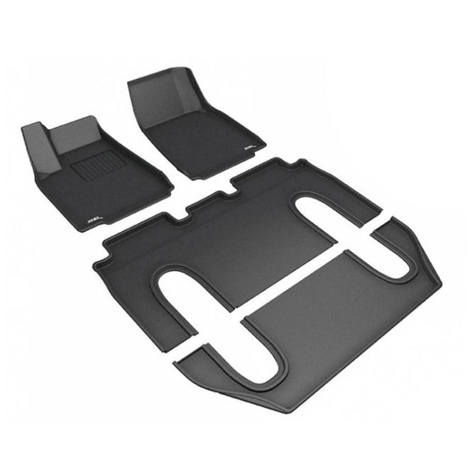 Hovedbilde 3DMats Maxpider KAGU allværsmatter Tesla Model X 2022+ 6-seter