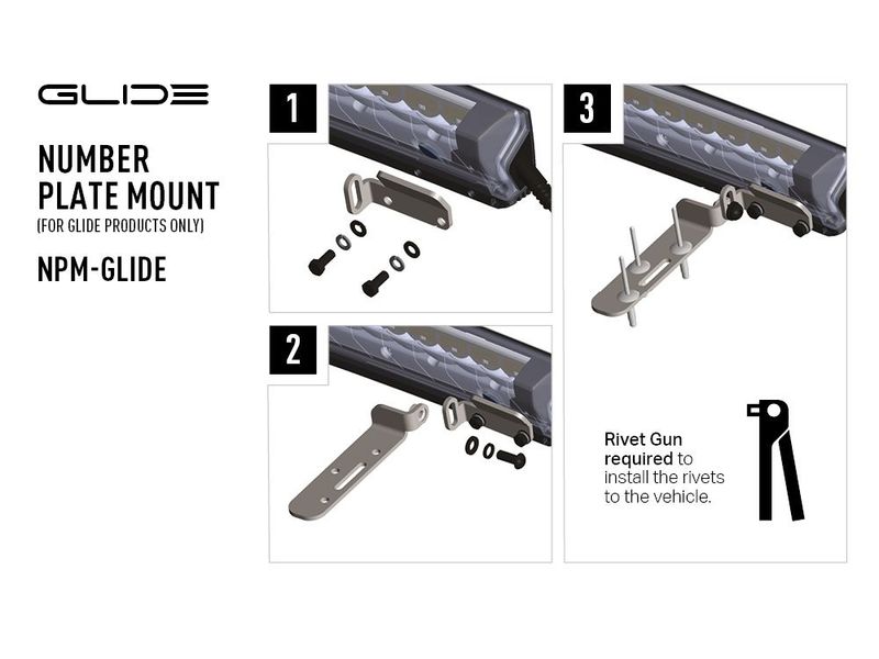Lazer Glide skiltbrakett