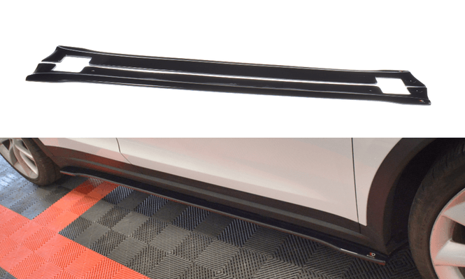 Main Image Side Skirt V.2 - Tesla Model X - Maxton Design