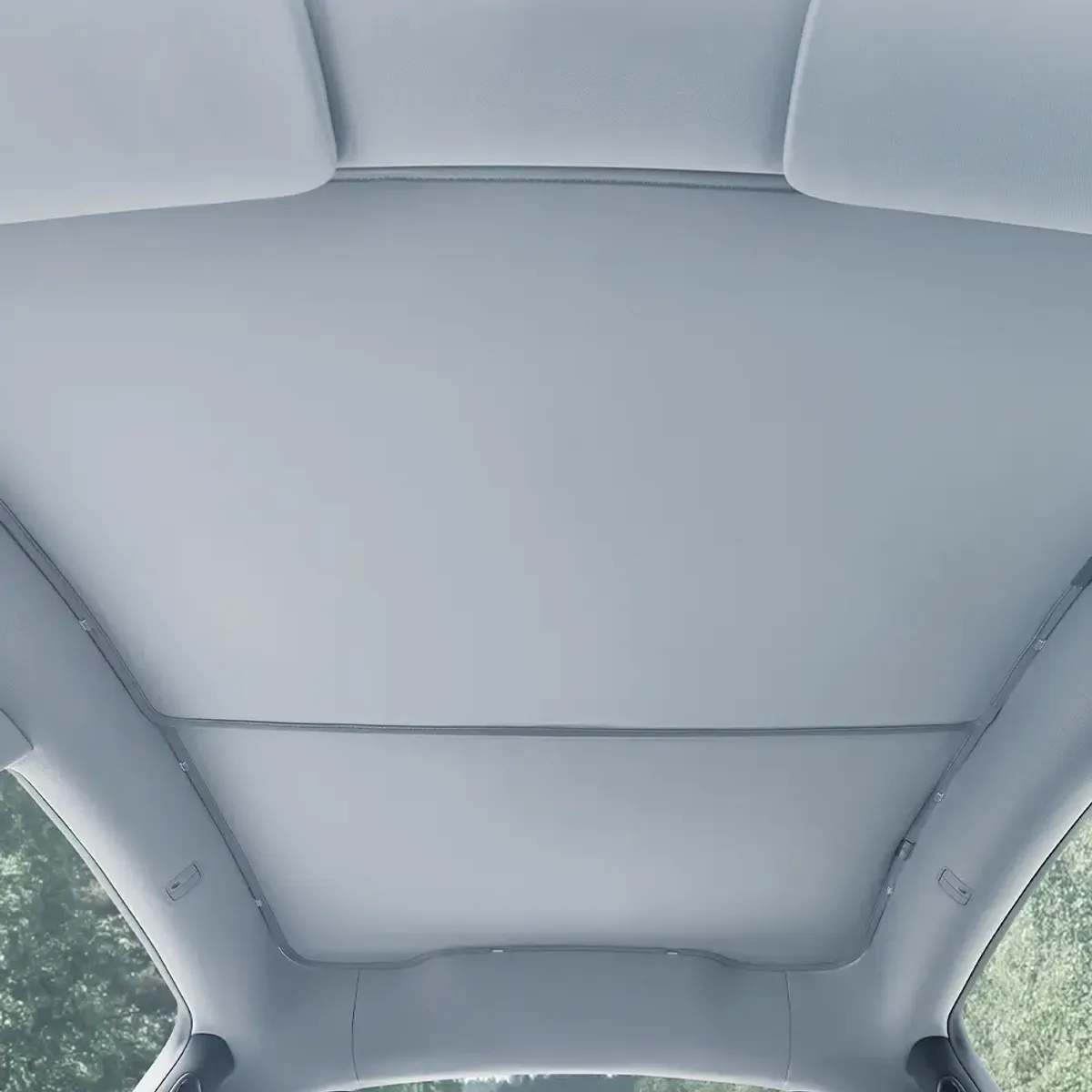 3W solskjerming til tak Tesla Model Y Juniper (hvit/sort)