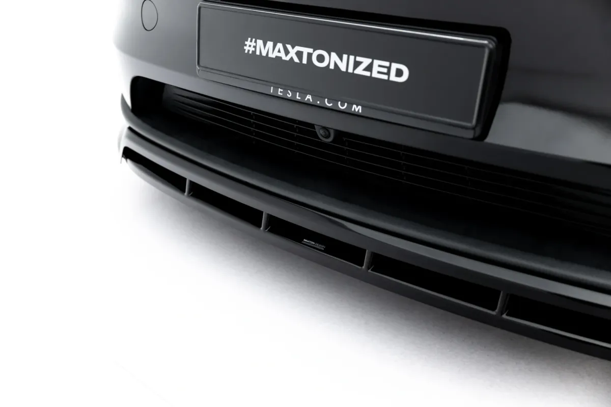 Front splitter / spoiler Tesla Model Y Juniper - Maxton Design