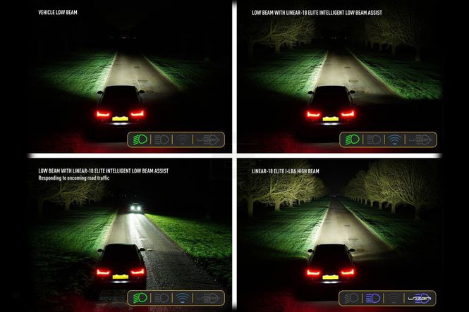 Main Image Lazer SMART Elite18 Linear - Tesla Model S - extra light ...
