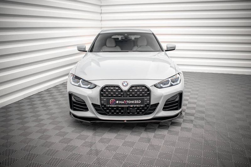Fremre splitter/spoiler V.1 - BMW I4 - Maxton Design